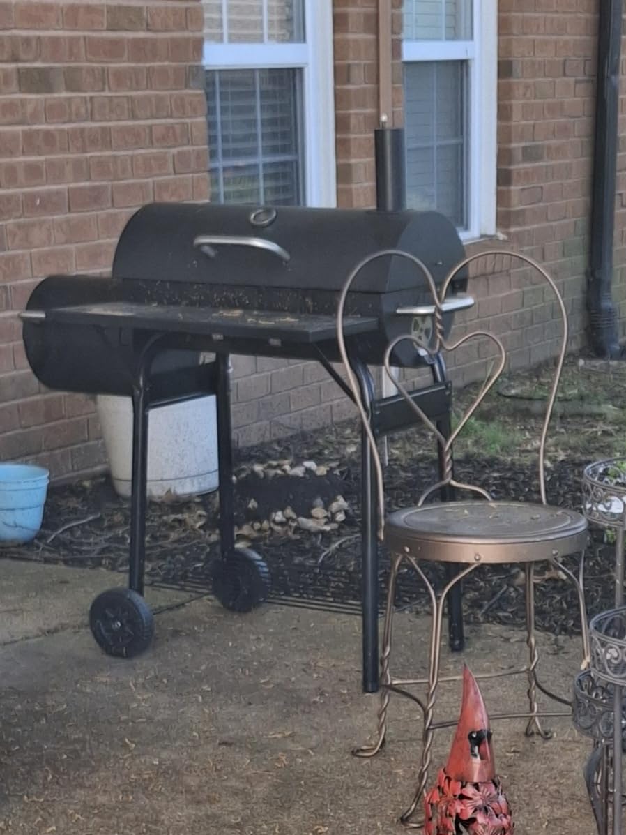 Realcook BBQ Barrel Charcoal Grill: Spacious Premium Outdoor Barbecue Grill customer photo 2