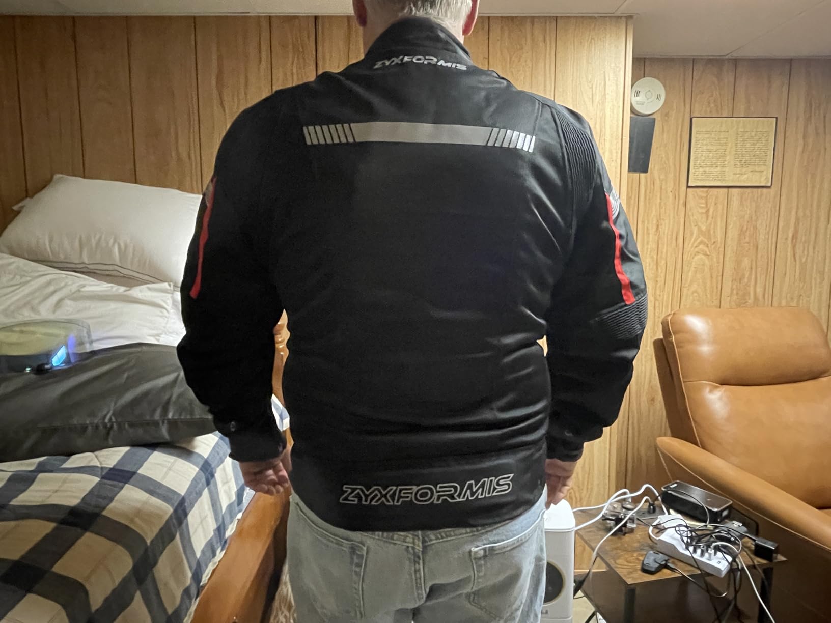 Summer Motorcycle Riding Jacket for Men with CE Armor | 70%+ Breathable Mesh, Removable CE Protective Gear, Reflective Design, Adjustable Fit, 4 zippered pocket, Summer Riding customer photo 2