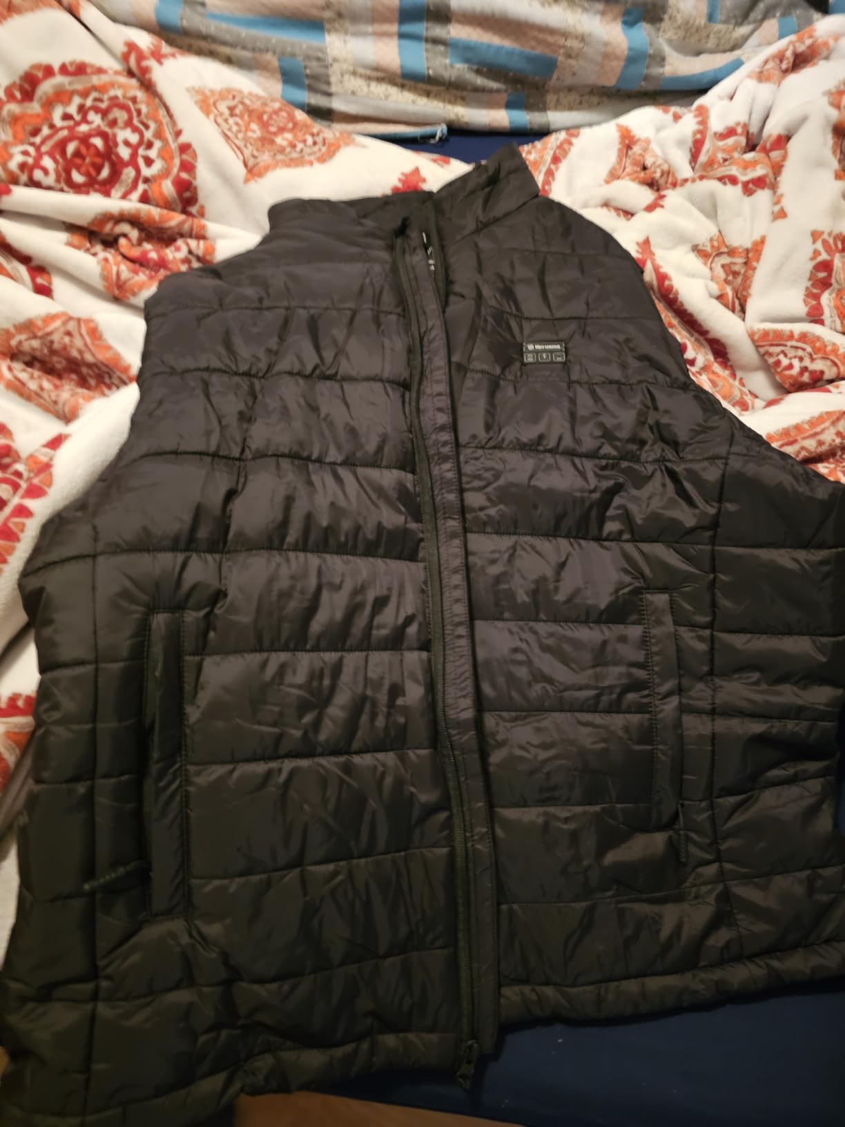Graphene Heated Vest for Men with Battery Pack Included 16000mAh 7.4V, Men's Heated Vests Lightweight Cycling customer photo 1