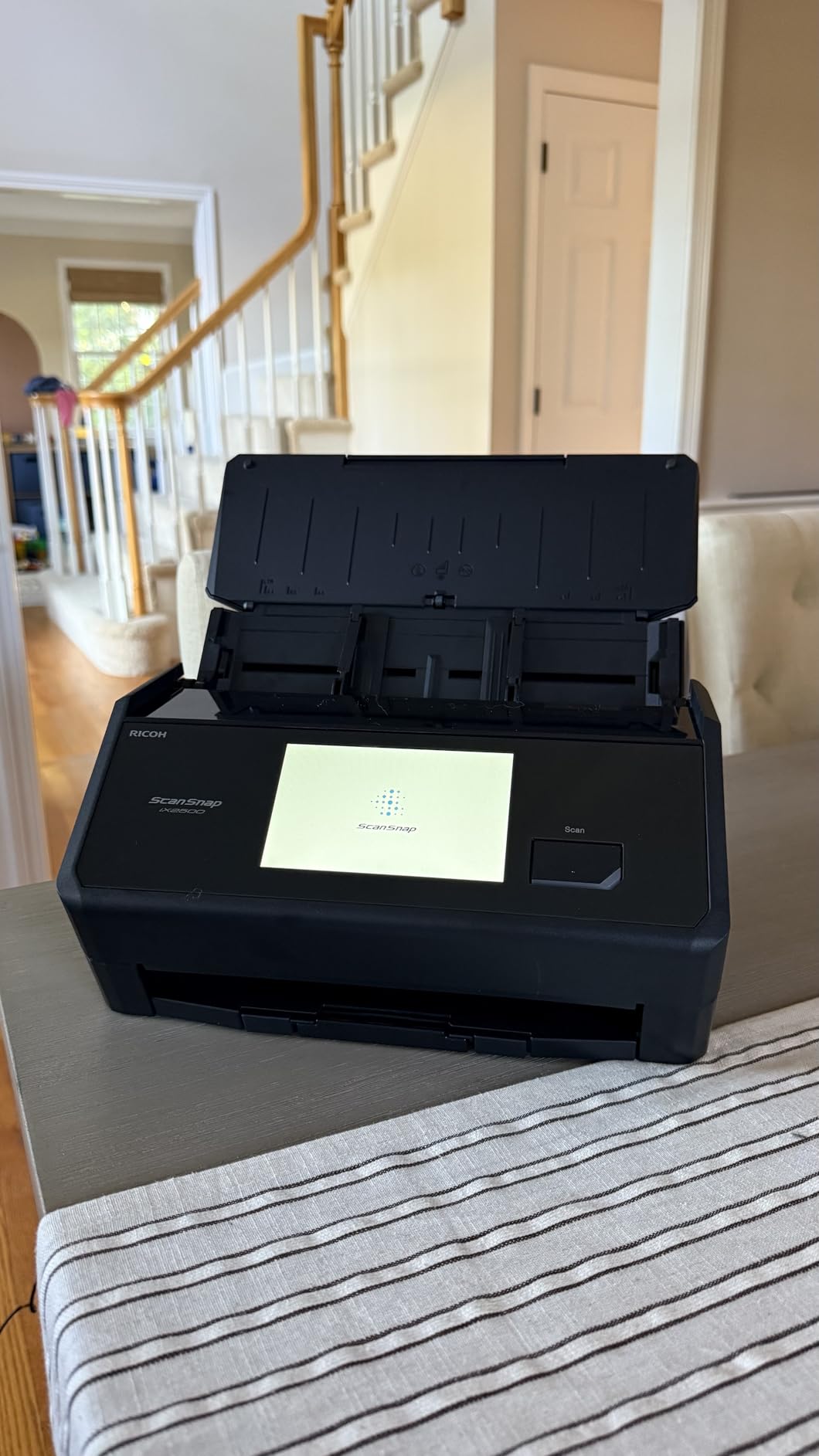 ScanSnap iX2500 Wireless or USB High-Speed Document Scanner, Black customer photo 2