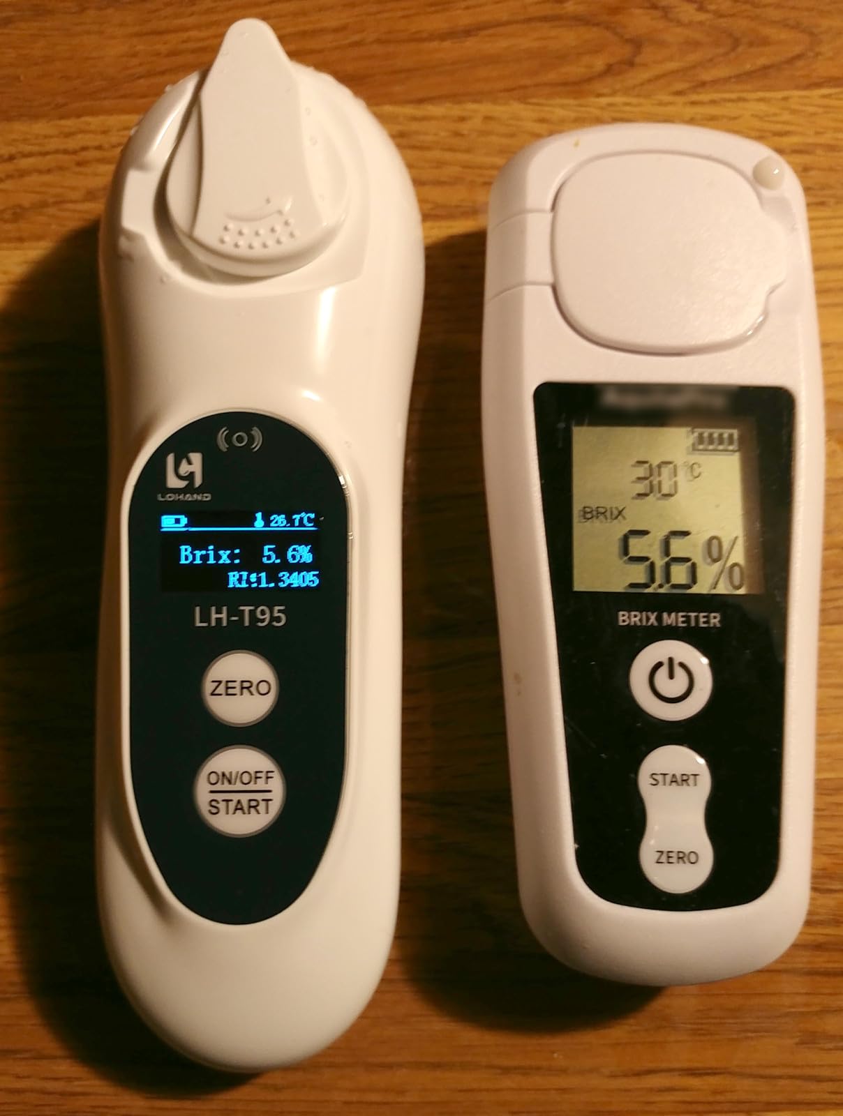 LOHAND 3-in-1 Digital Brix Refractometer with ATC, 0-95% Measurement Range customer photo 2
