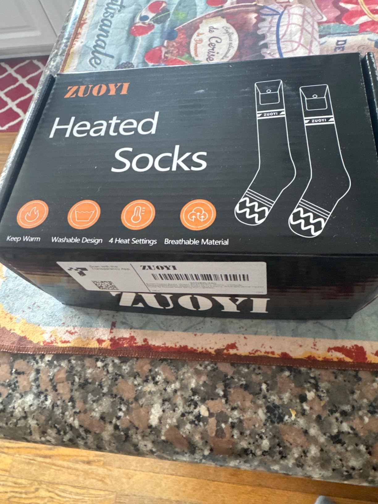 Heated Socks for Men Women - Rechargeable, Washable, Electric Heated Socks Up to 8 Hours with 4 Heating Levels customer photo 2