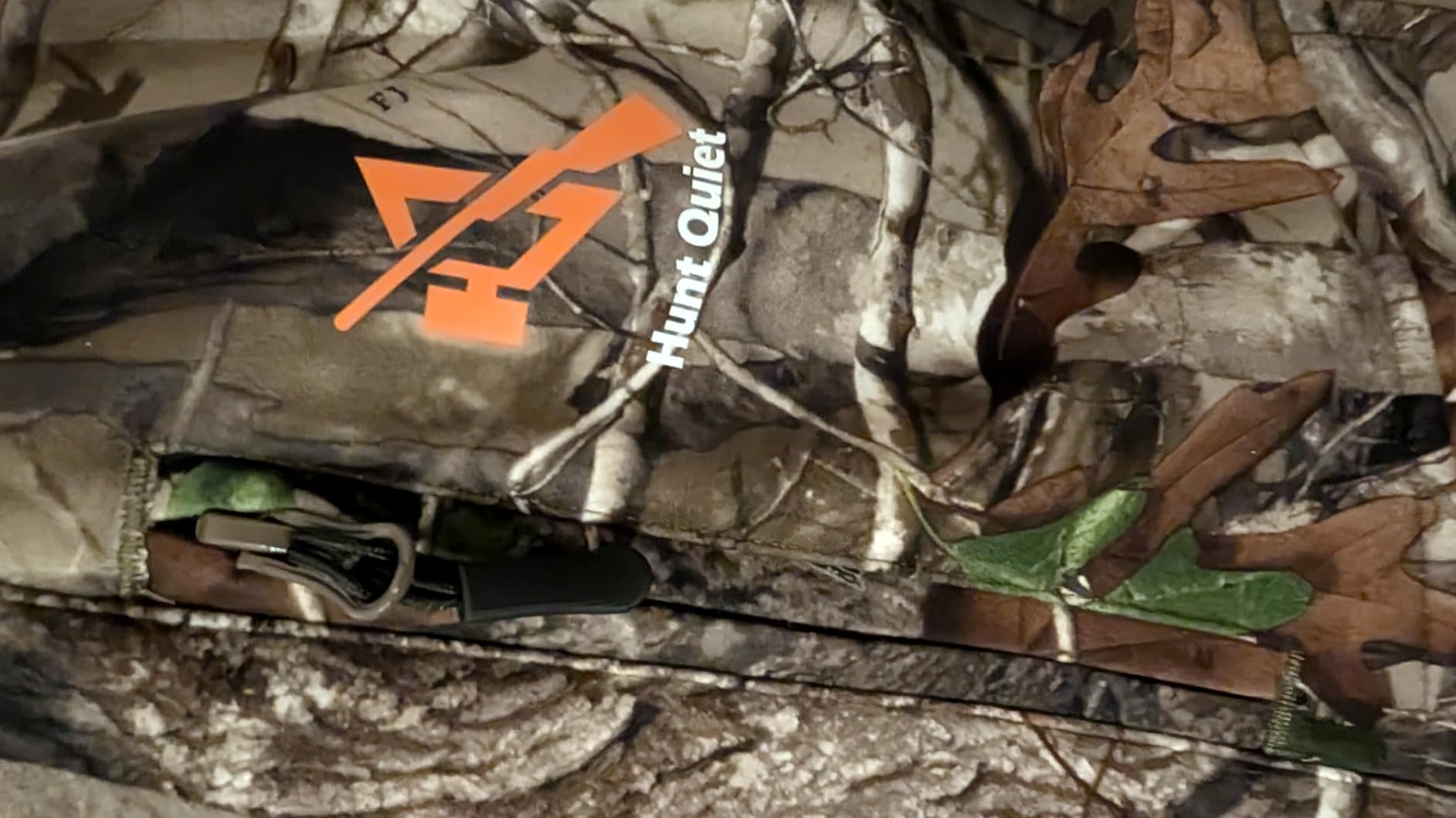 Hunting Clothes For Men, Silent Hunting Jacket & Bib with Orange Safety Vest customer photo 2