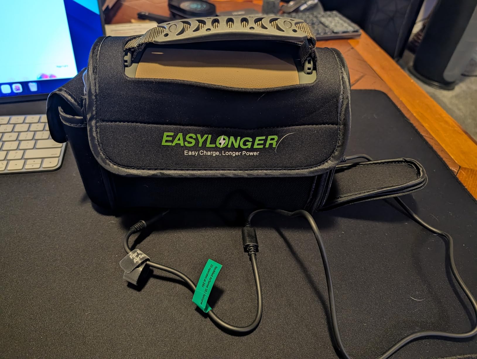 EASYLONGER CPAP Battery Backup ES960 PRO, 297.6Wh LiFePO4 Battery Pack customer photo 2