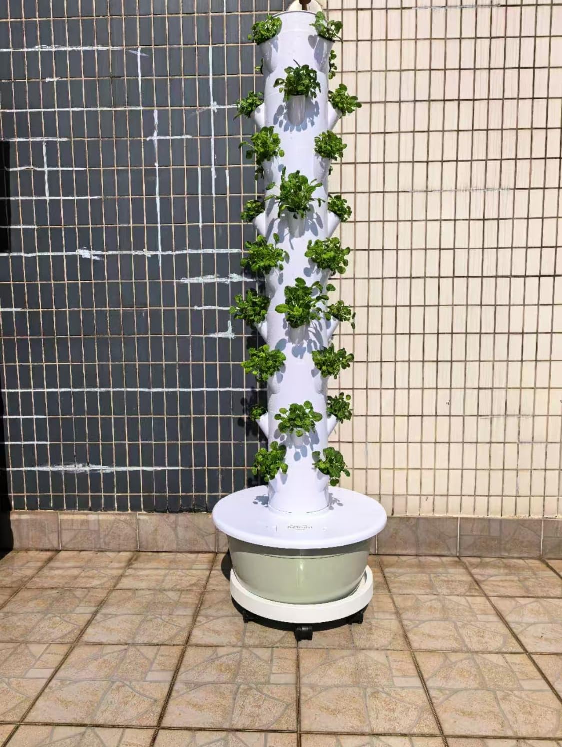 Hydroponic Growing System, Vertical Garden Tower Automatic Timer 36 -Pod customer photo 2