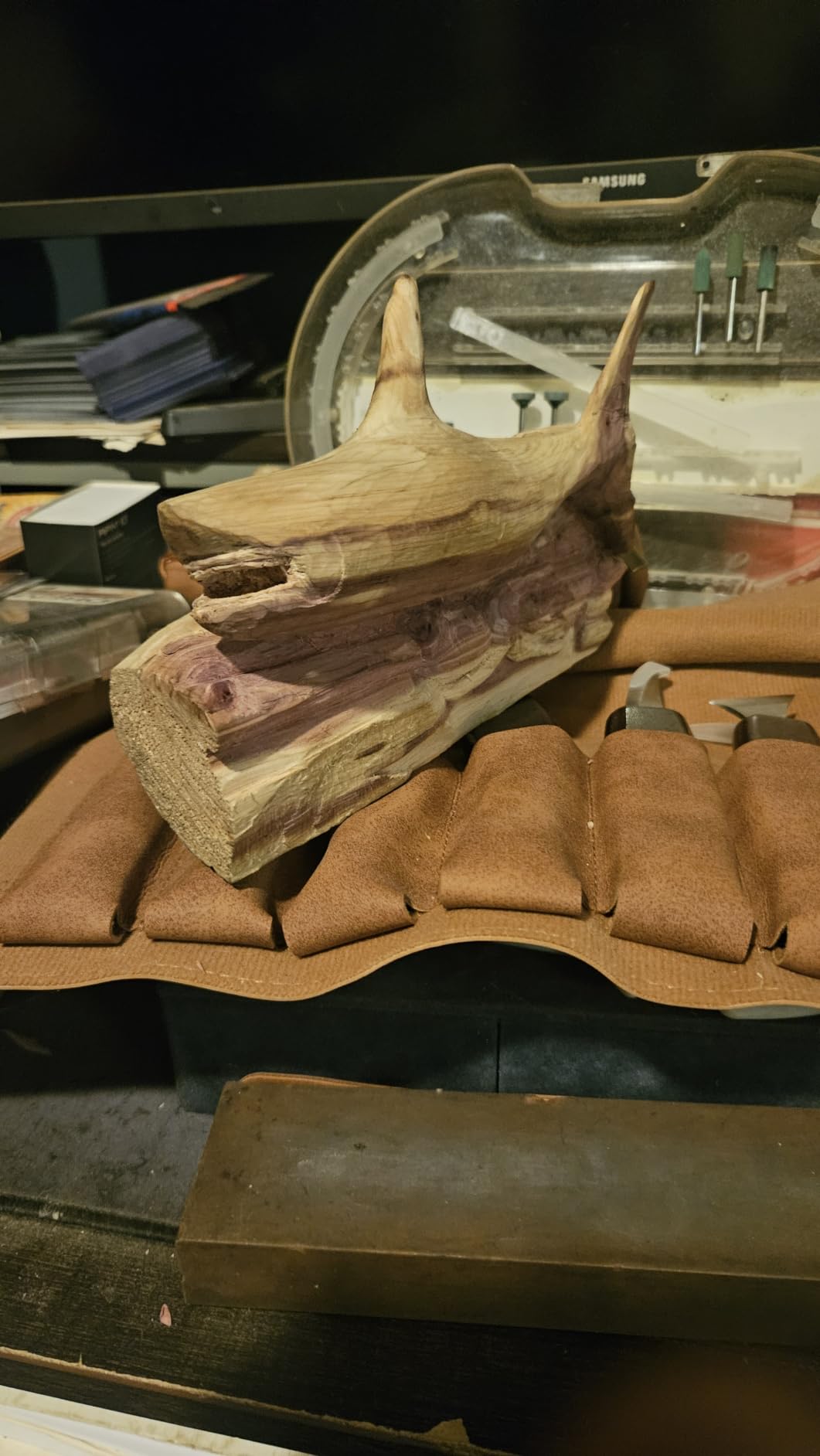 SakerNeo 25-Piece Wood Carving Kit Whittling Kit with Leather Storage Bag customer photo 1