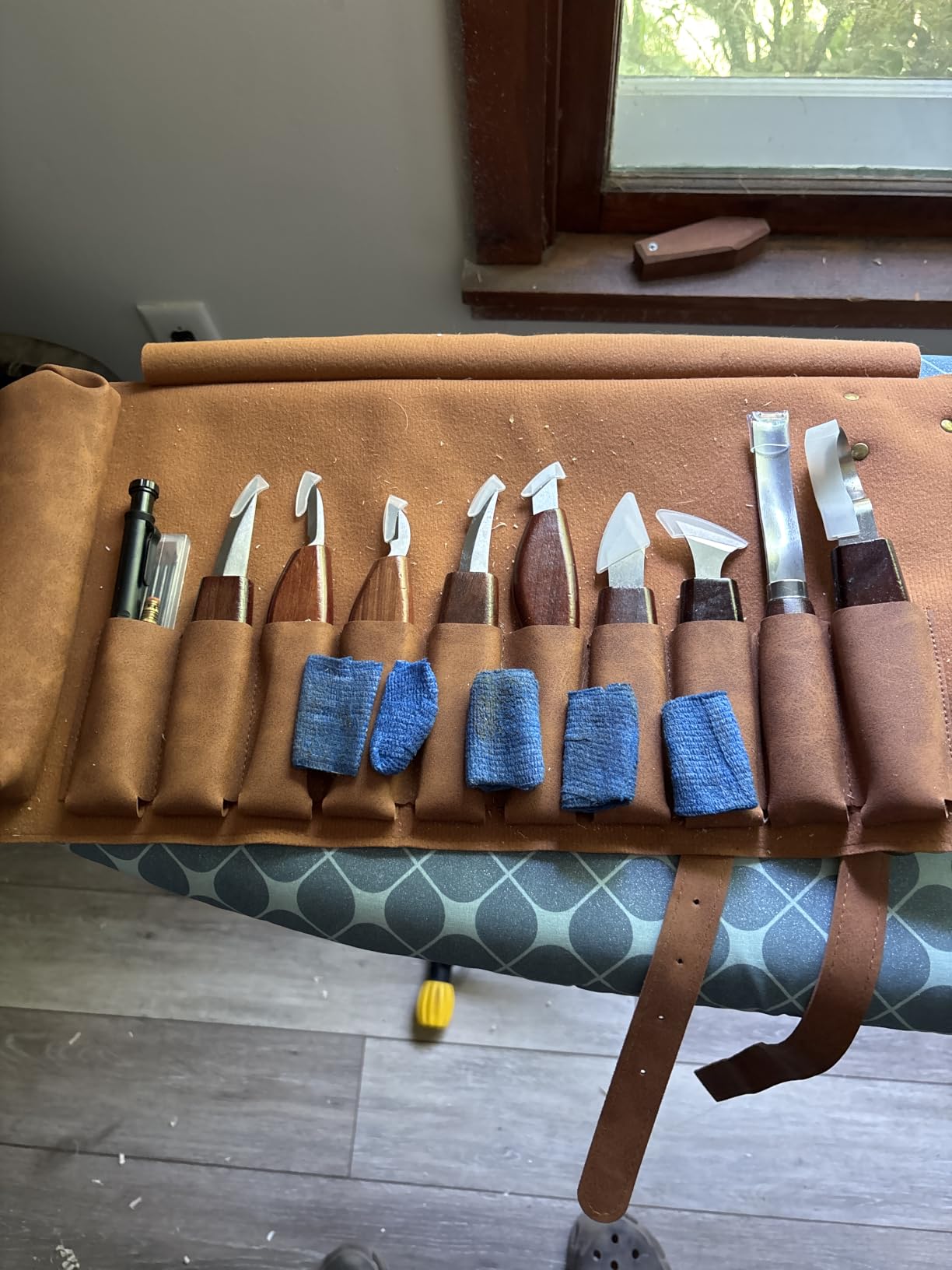 SakerNeo 25-Piece Wood Carving Kit Whittling Kit with Leather Storage Bag customer photo 2