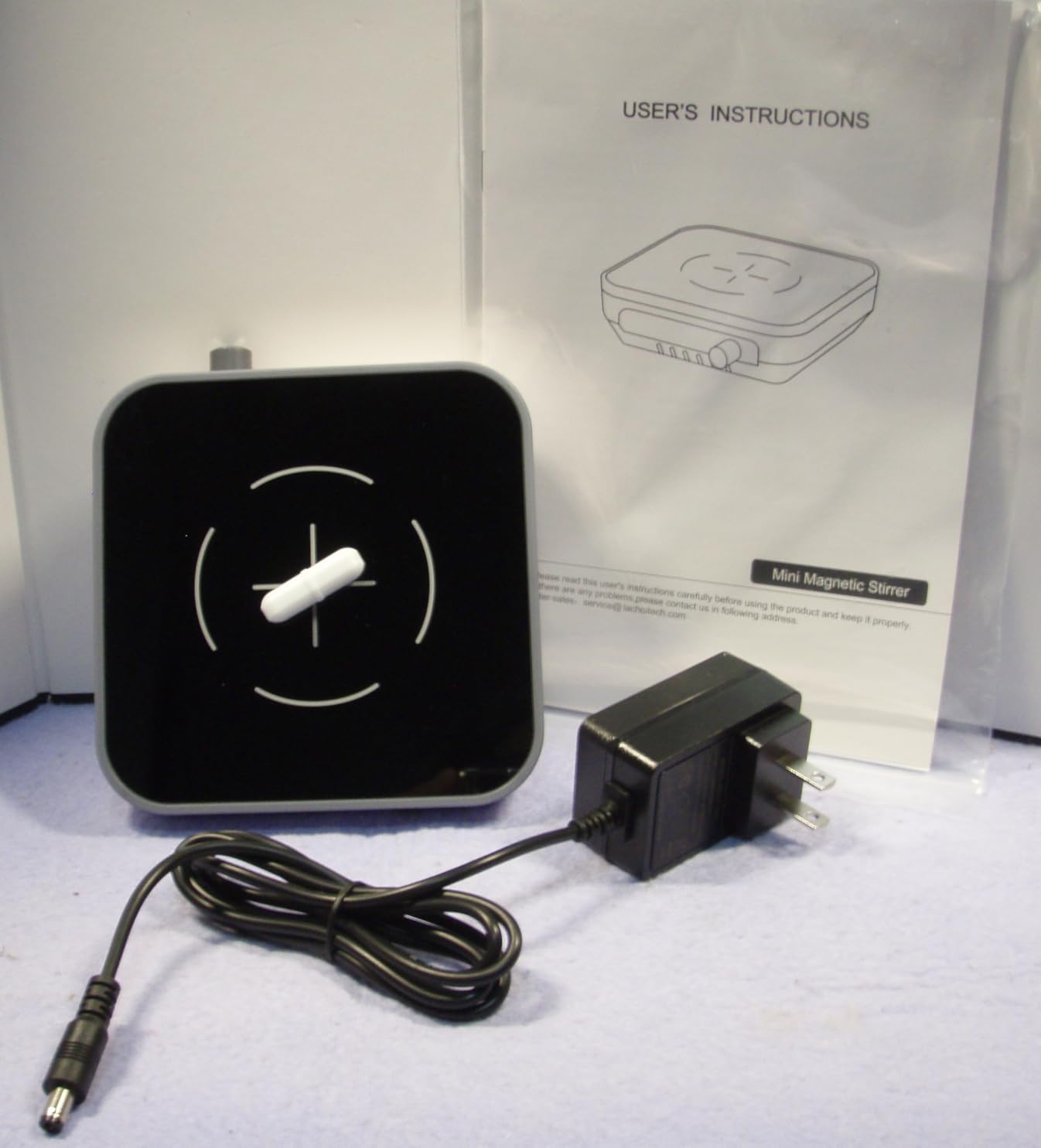 Lab Hot Plate Stirrer Magnetic Stirrer LCD 280℃ 5L 5.3in Stir Plate customer photo 2