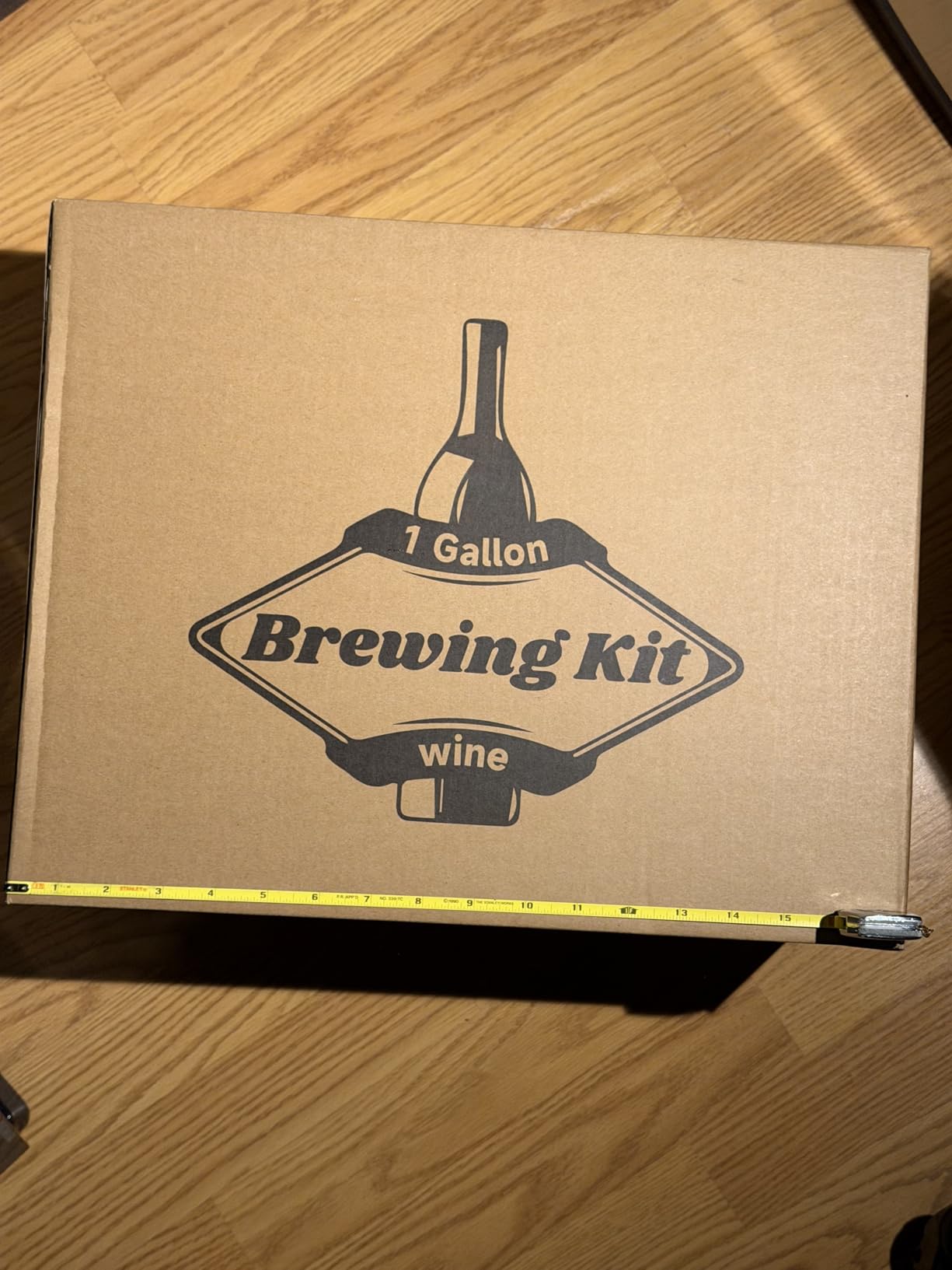 Wine Making Kit Home Brewing - Complete Grape Juice Brew Starter Set for Beginners, 1 Gallon Glass Fermentation Jar with 4 Bottles, Yeast & Nutrients, Siphon, Airlock and Step-By-Step Guide customer photo 2