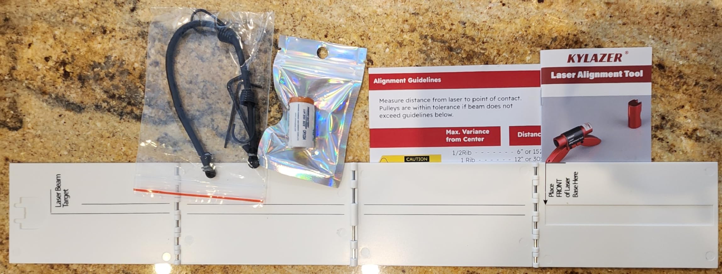 Laser Alignment Tool, Used to Measure and diagnose the Displacement of BDS customer photo 2