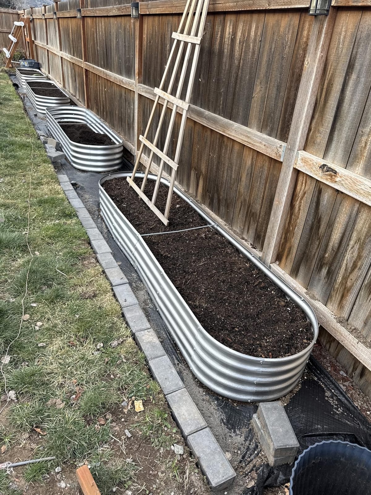 Foxlang 8x4x1ft(2 Pack) Galvanized Oval Raised Garden Bed customer photo 2