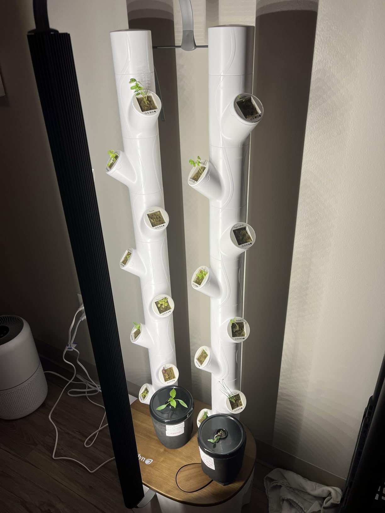 Gardyn Studio 2 Hydroponics Growing System - 16 Plants, Smart Tower customer photo 1