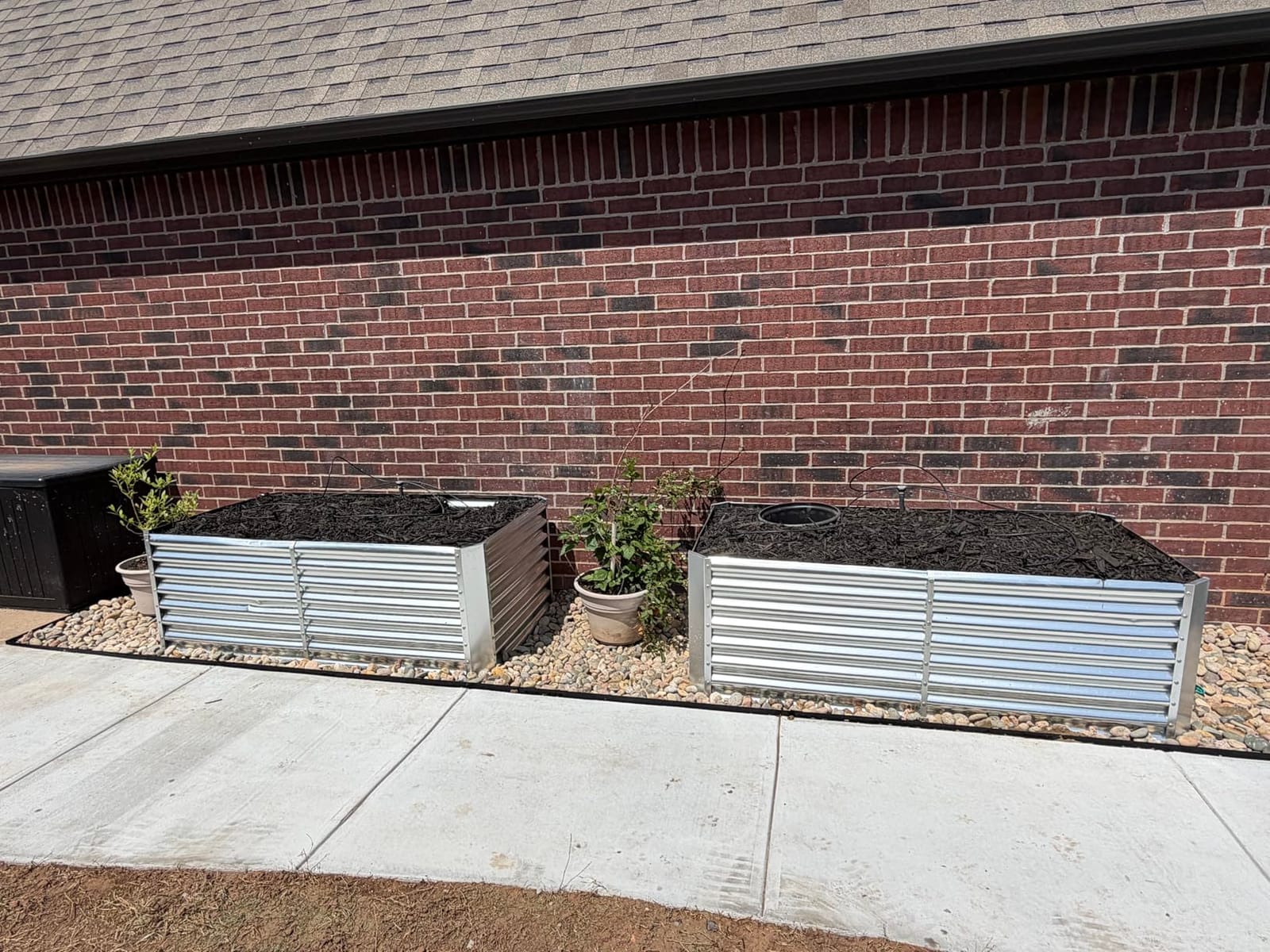 Land Guard 2 Pack 6×3×2 ft Galvanized Metal Raised Garden Bed, 2FT Deep Root Elevated Planter Box Steel Large Vegetable Flower Bed Kit, Silver customer photo 1