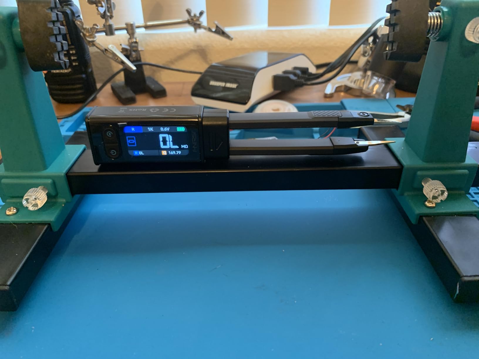 FNIRSI LCR-ST2 100kHz LCR Meter Tweezer SMD & Through-Hole Component Tester customer photo 2