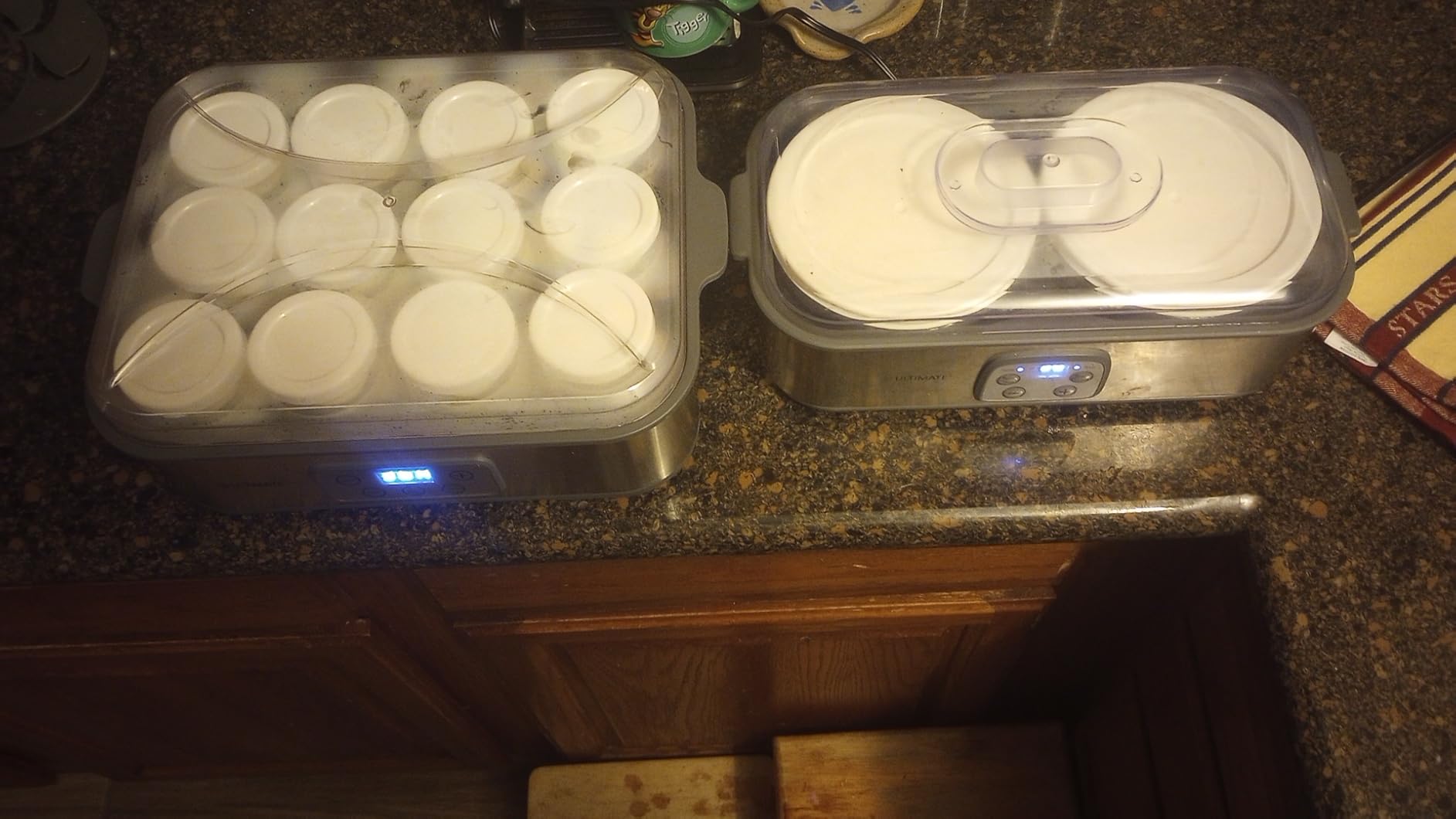 Ultimate Probiotic Yogurt Maker XL with 50% More Capacity, Adjustable Time & Temp Control, Make Trillions of Live Probiotics at Home to Support Gut Health, UNLIMITED LIFETIME WARRANTY (12-Jar Model) customer photo 1