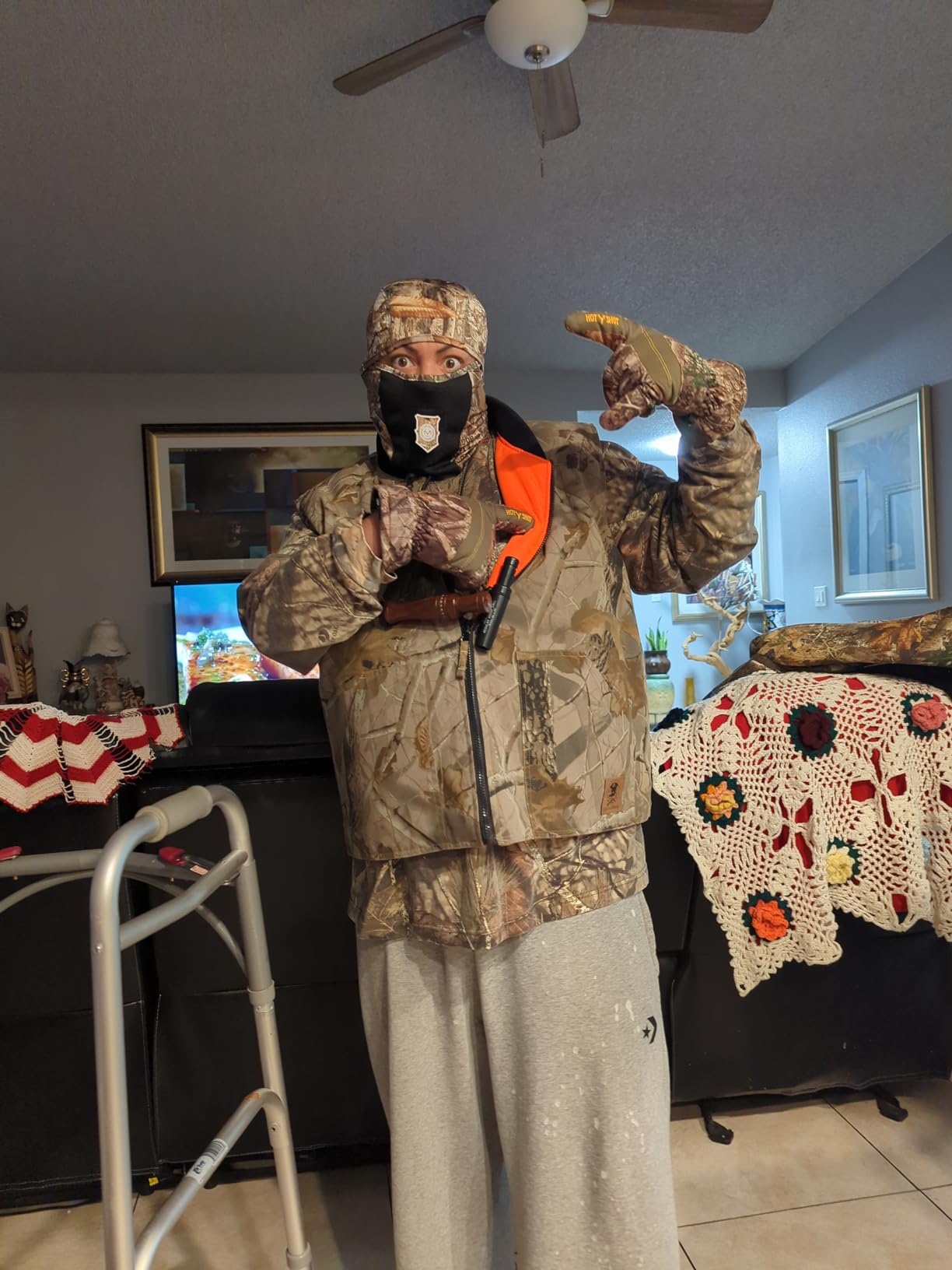 Men's Camo Defender Glove, Waterproof, Insulated Cold Weather Gloves for Hunting, Fishing customer photo 1