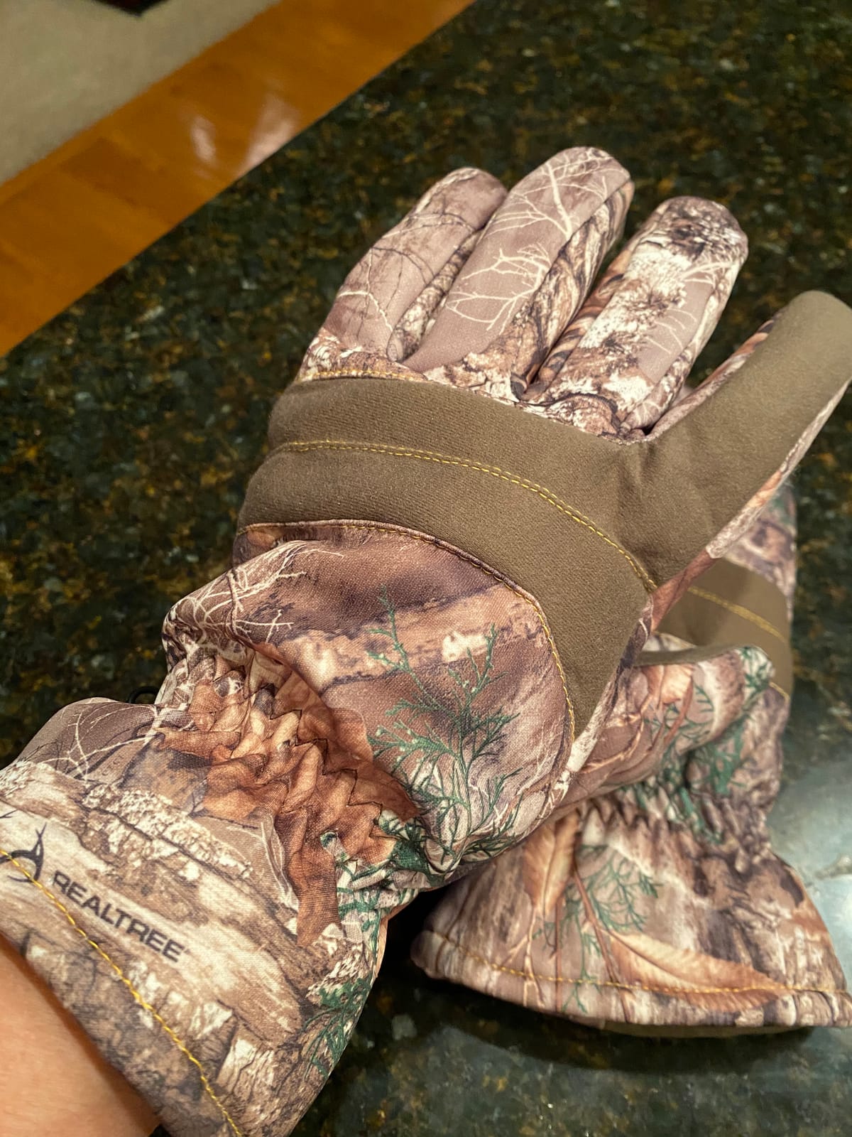 Men's Camo Defender Glove, Waterproof, Insulated Cold Weather Gloves for Hunting, Fishing customer photo 2