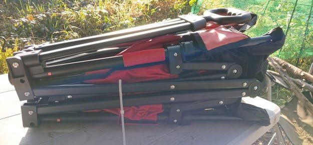 SUNNYFEEL Foldable Wagon Cart with Canopy - 445L Extra Large customer photo 1