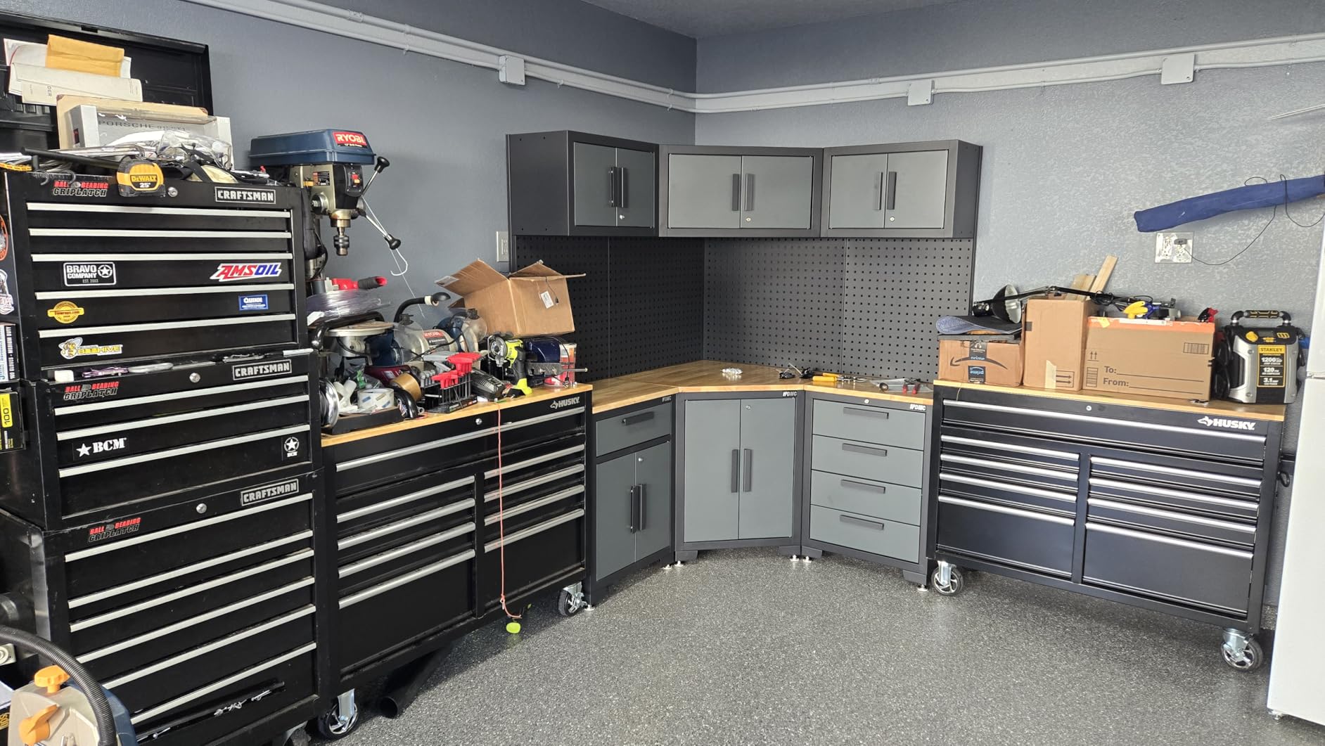 7PCK Garage Storage Cabinet System customer photo 2