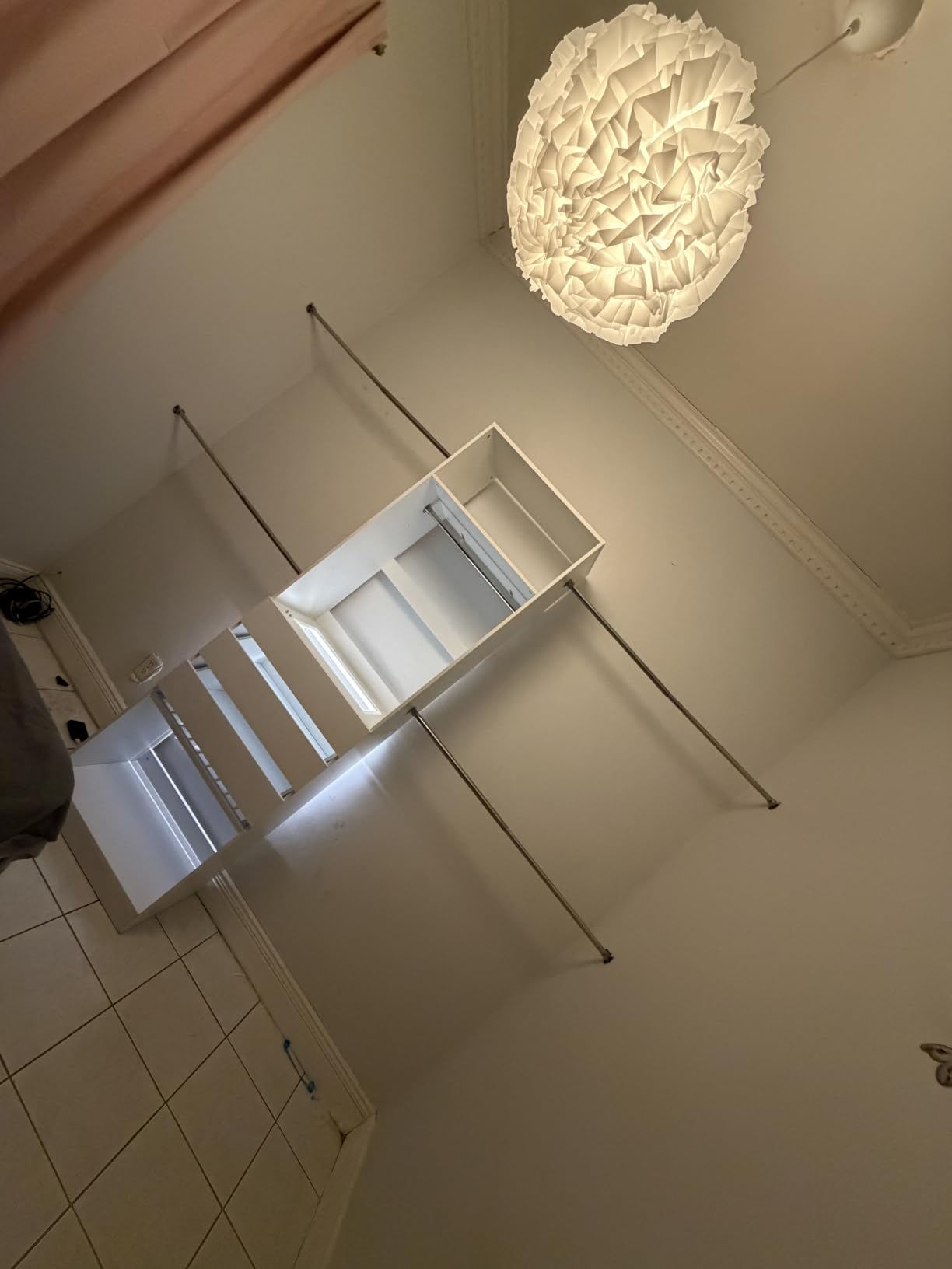 HUAHUU Freestanding 2FT Closet System with 3 Wood Drawers & Glasstop, 24