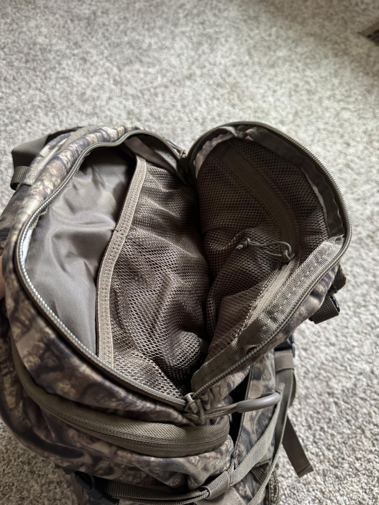 Extremus by KastKing Timber Trail Hunting Backpack for Men, Hunting Pack | 40L SilentVeil Hunting Bag, Rifle Sling & Ammo Storage, Rain Cover, Hydration Compatible, Tree Stand & Climbing Stick Carry customer photo 1