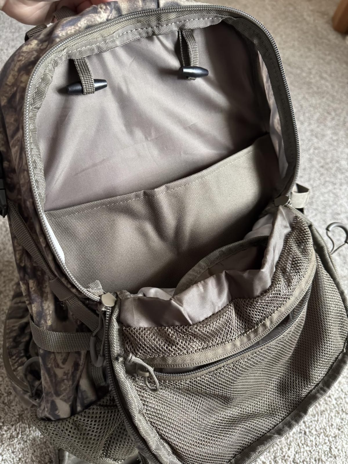 Extremus by KastKing Timber Trail Hunting Backpack for Men, Hunting Pack | 40L SilentVeil Hunting Bag, Rifle Sling & Ammo Storage, Rain Cover, Hydration Compatible, Tree Stand & Climbing Stick Carry customer photo 2