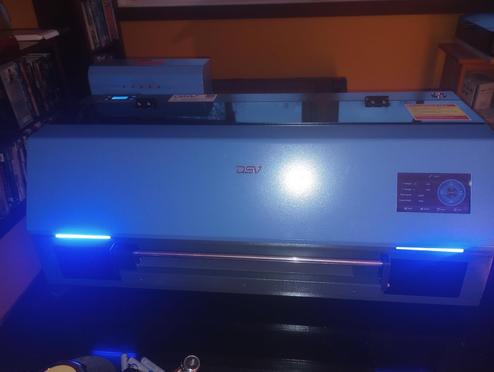 DSV A3 F1080 DTF Printer with Shaker&Purifier,24/7 Auto-Maintenance&White Circulation,5'' LED Multi-Function Touch Screen, 2X Speed Print Compared to L1800, 2-Year Free Ink customer photo 1