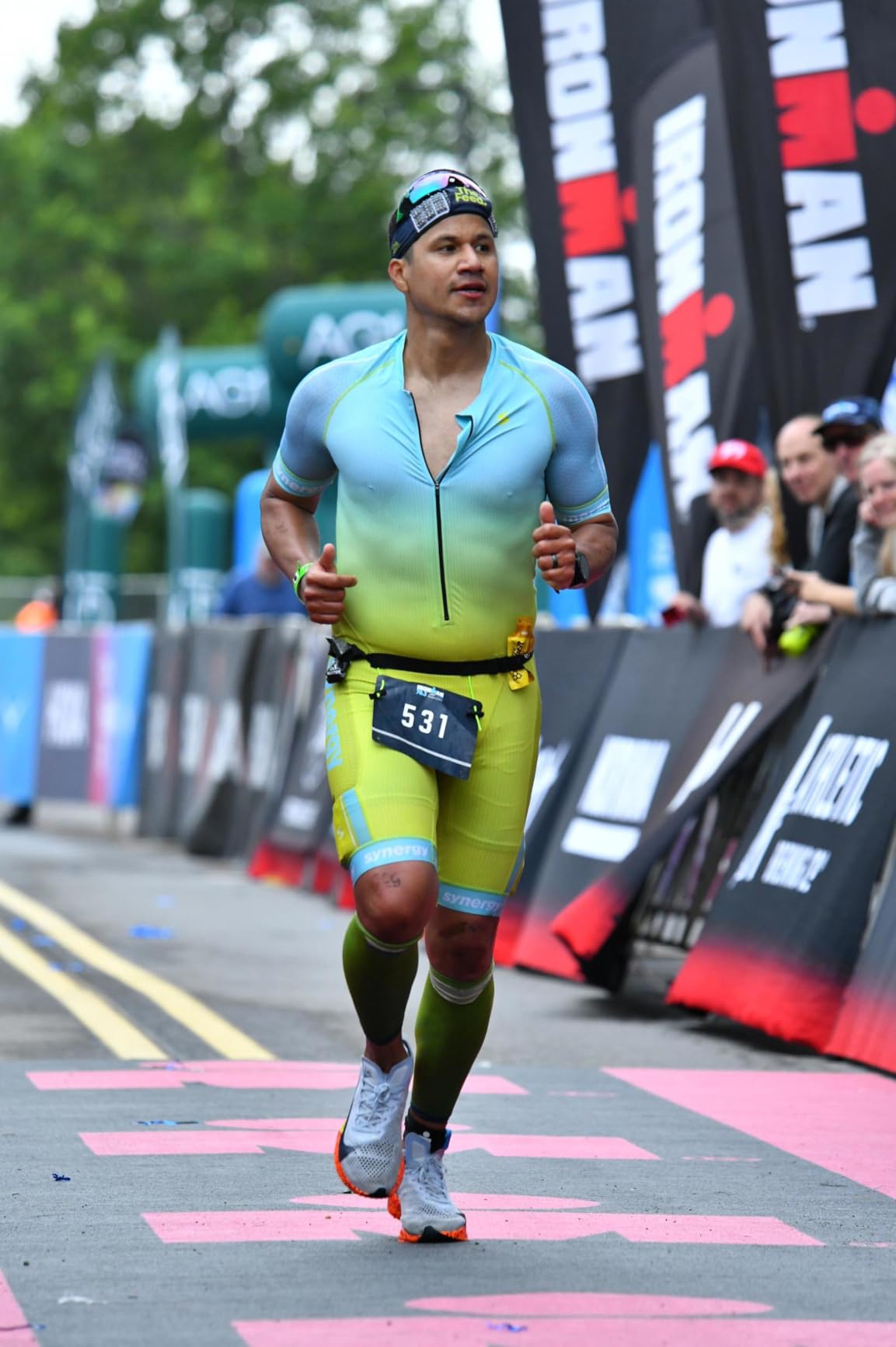 Synergy Triathlon Tri Suit - Men's Elite Short Sleeve Trisuit customer photo 1