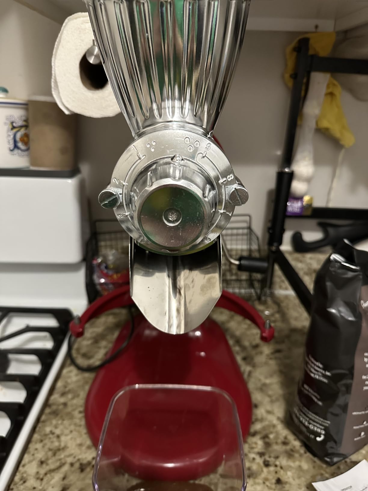 Grain Mill Attachment for KitchenAid, Food-Grade All-Metal 9 Levels customer photo 2