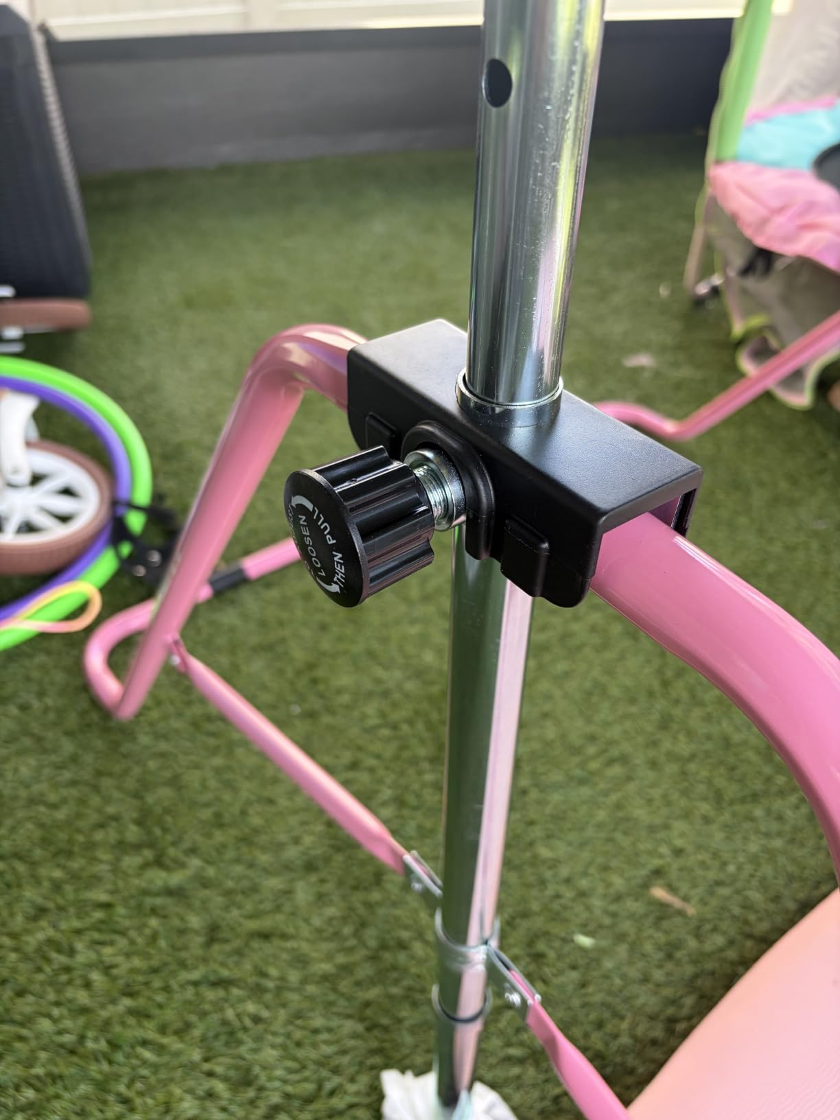 Foldable Gymnastics Bar For Kids - Gymnastics Equipment With Rings and Mat customer photo 2