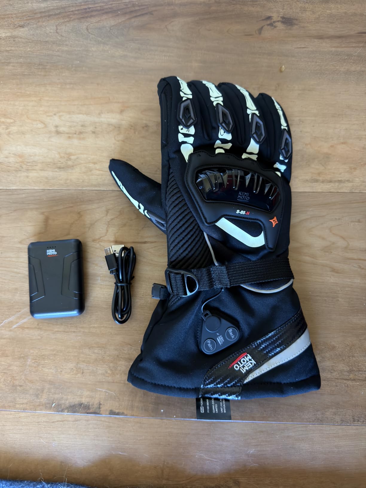 KEMIMOTO Heated Riding Gloves for Men & Women, Winter Motorcycle customer photo 2