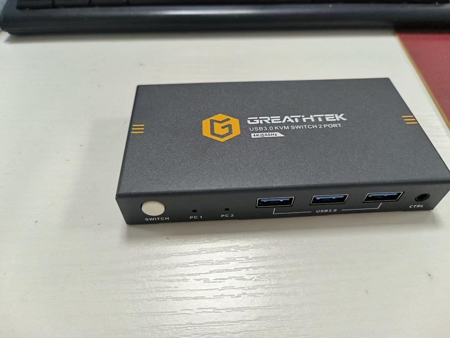 GREATHTEK 8K@60Hz HDMI KVM Switch 2 Monitors 2 Computers customer photo 2