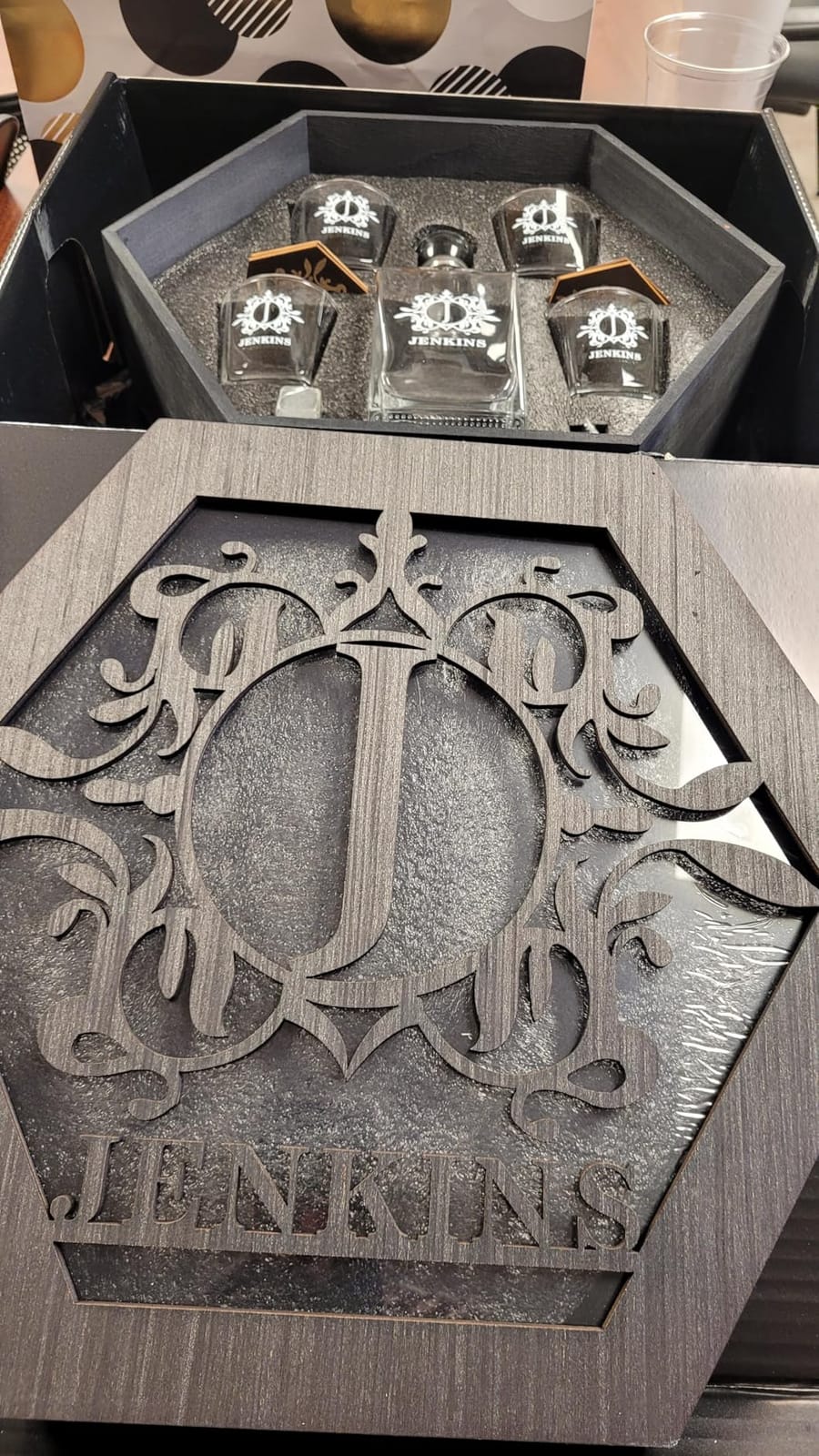 Personalized Whiskey Barrel, Custom Oak Cask for Aging Bourbon, Wine & Rum customer photo 2