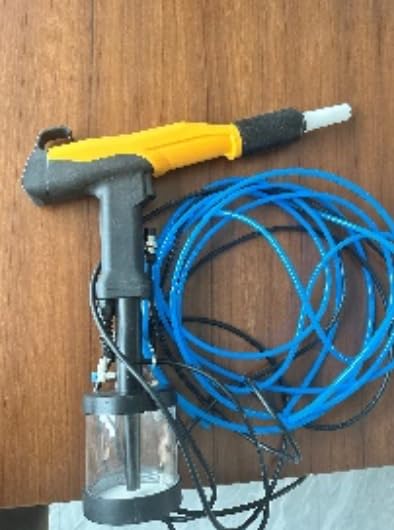 PCA-305 Electrostatic Powder Coating Gun, 100KV, Compact & Beginner-Friendly, for DIY|Metal|Auto customer photo 1