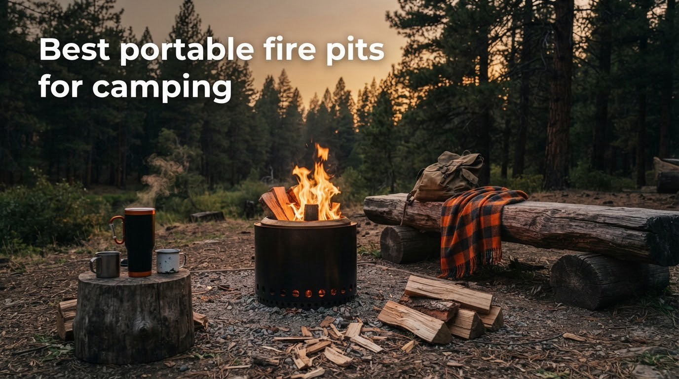 Best portable fire pits for camping