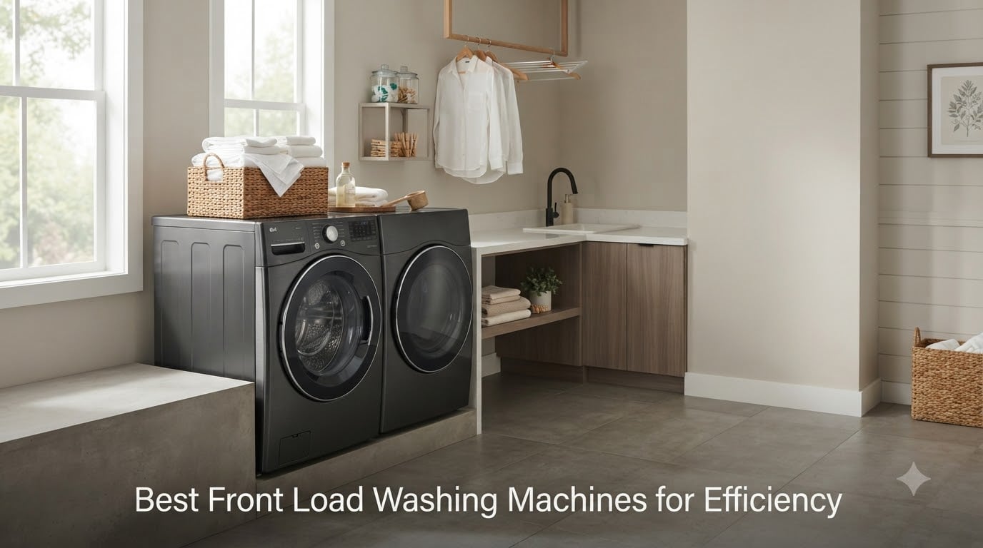 Best Front Load Washing Machines for Efficiency
