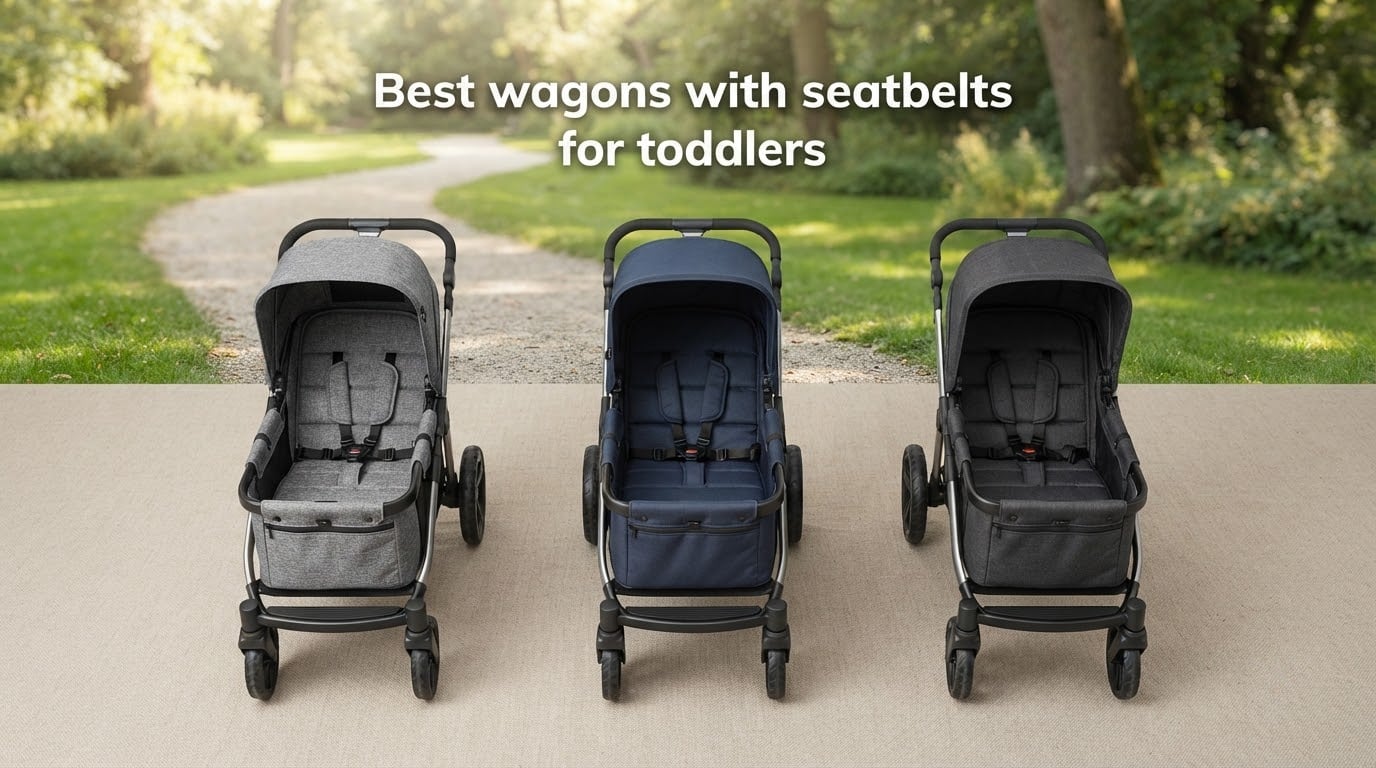 Best wagons with seatbelts for toddlers