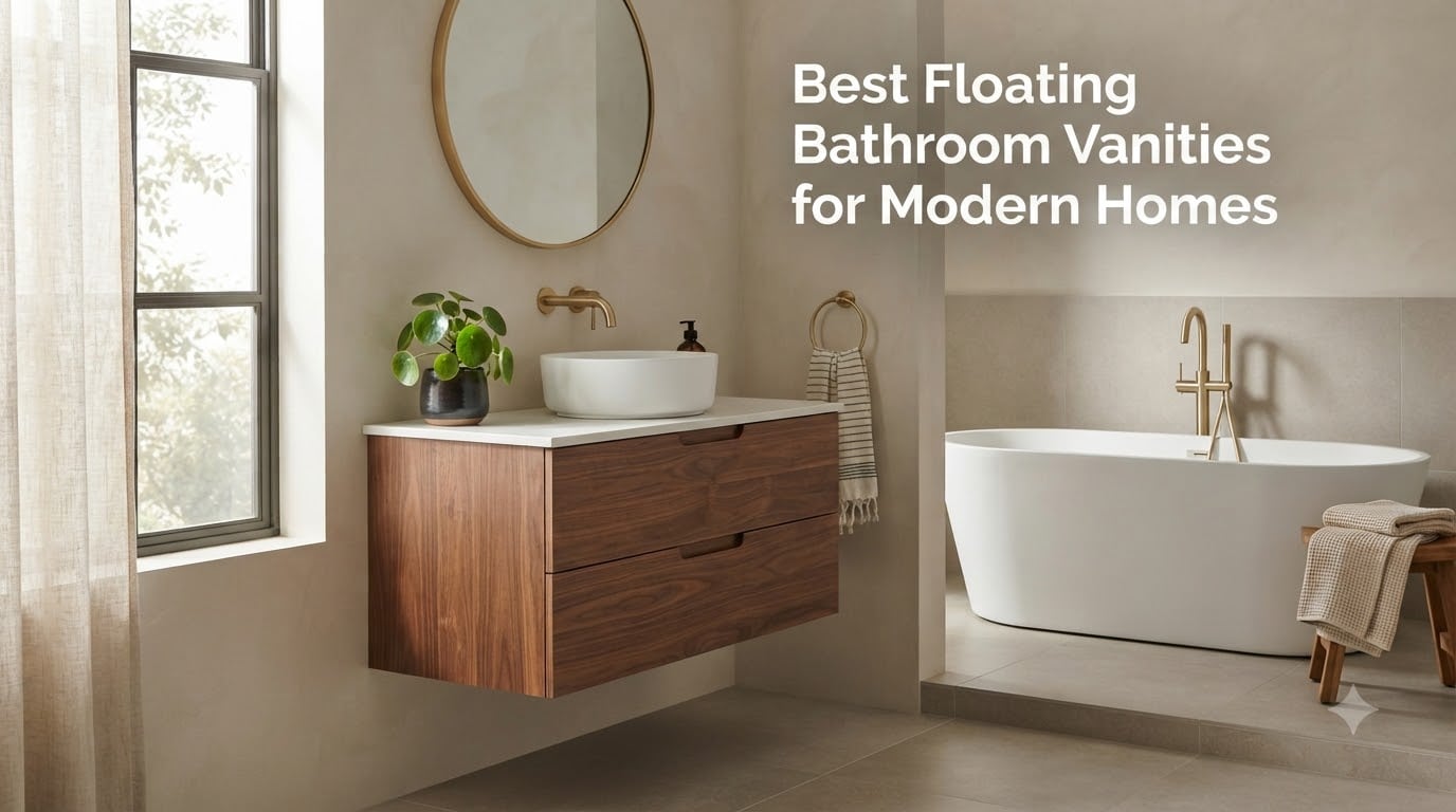 Best Floating Bathroom Vanities for Modern Homes