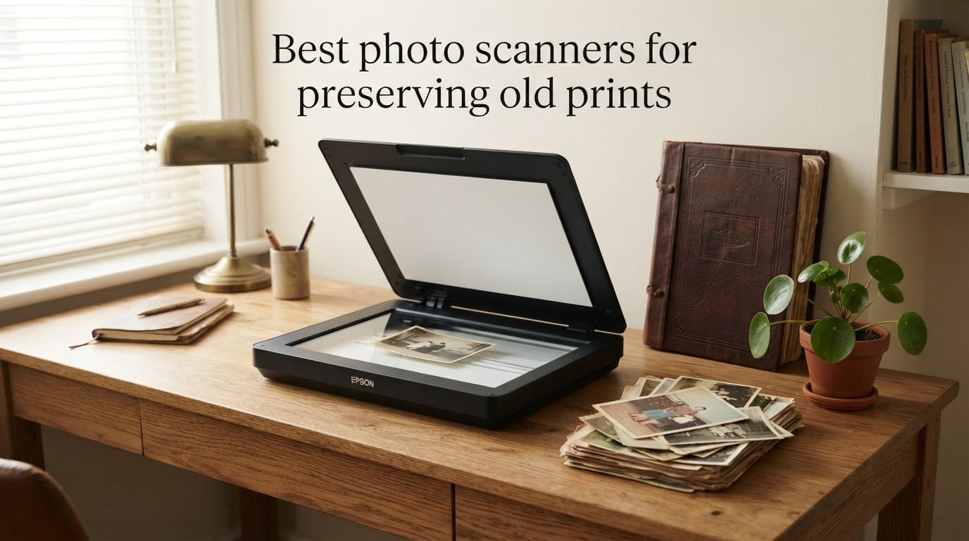 Best photo scanners for preserving old prints
