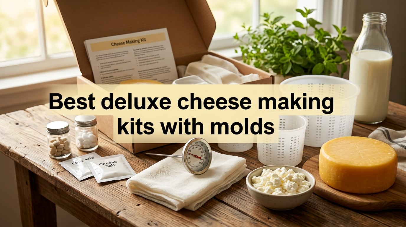 Best deluxe cheese making kits with molds