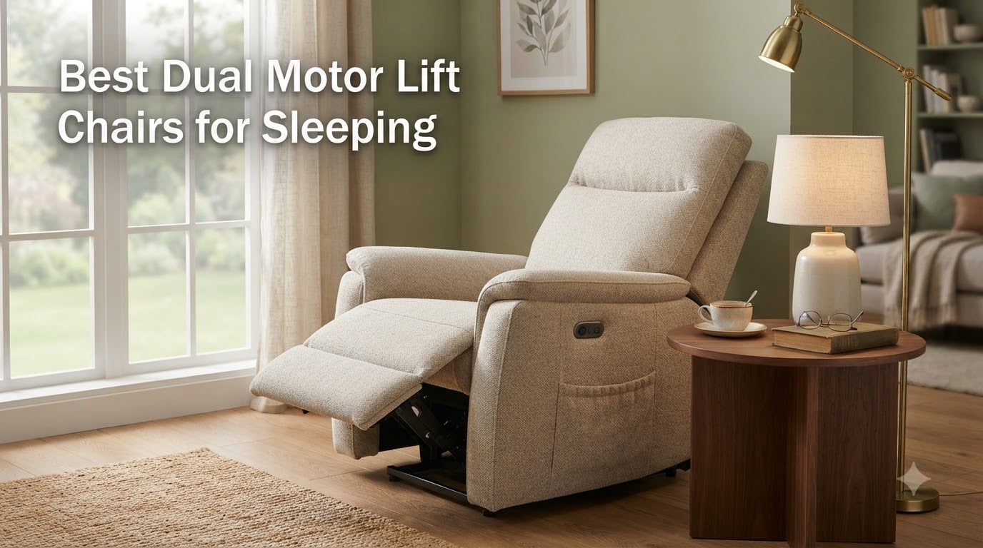 Best Dual Motor Lift Chairs for Sleeping