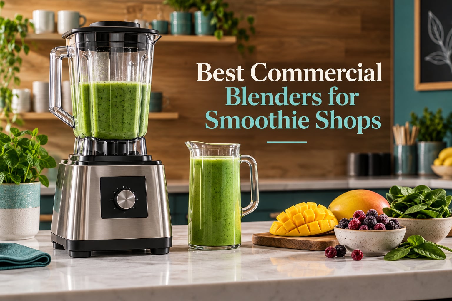 Best Commercial Blenders for Smoothie Shops