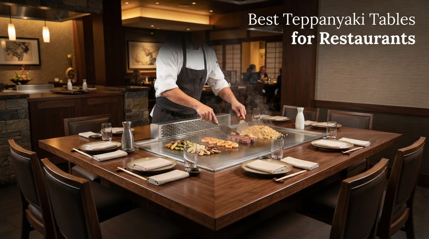 Best Teppanyaki Tables for Restaurants