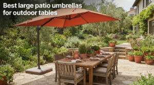 Best large patio umbrellas for outdoor tables