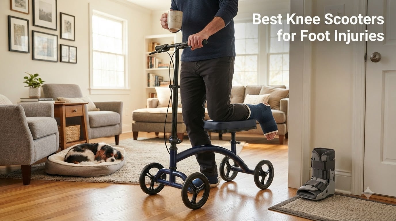 Best Knee Scooters for Foot Injuries