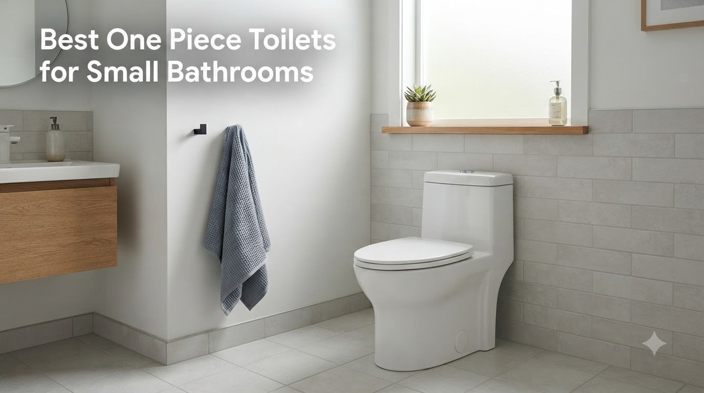 Best One Piece Toilets for Small Bathrooms