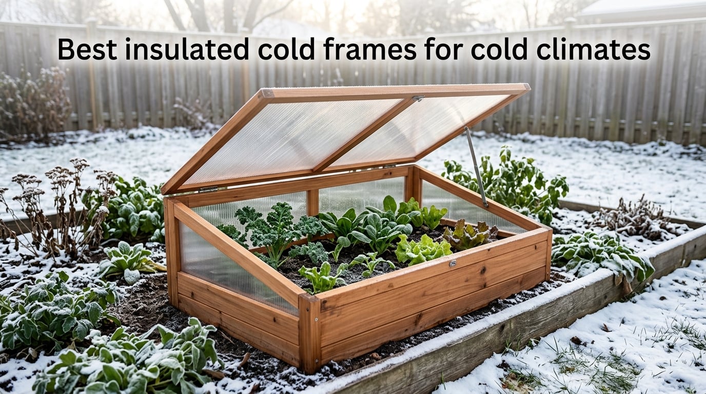 Best insulated cold frames for cold climates