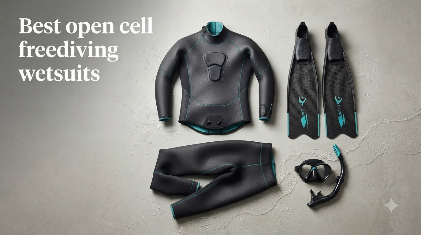 Best open cell freediving wetsuits