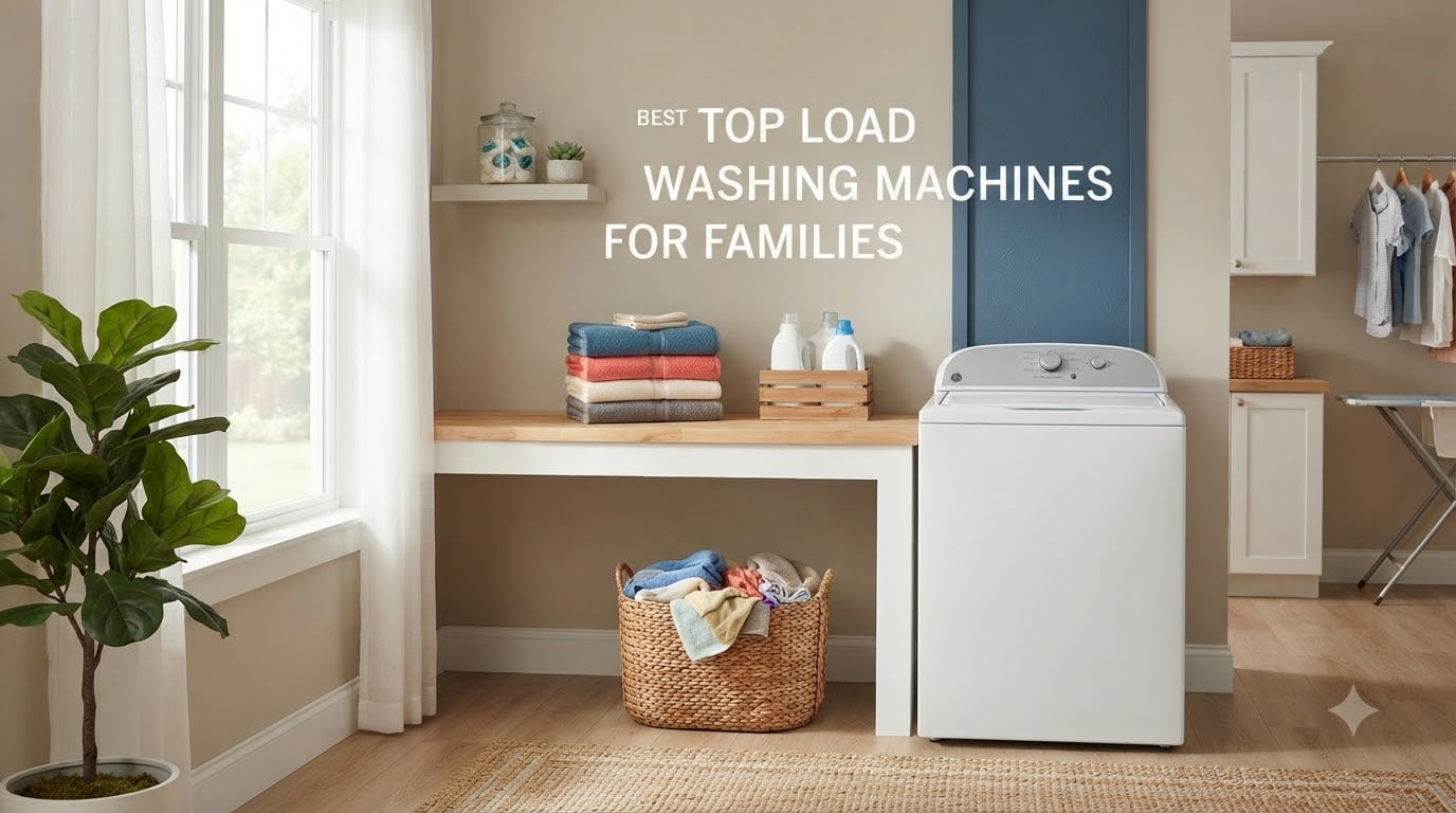 Best Top Load Washing Machines for Families