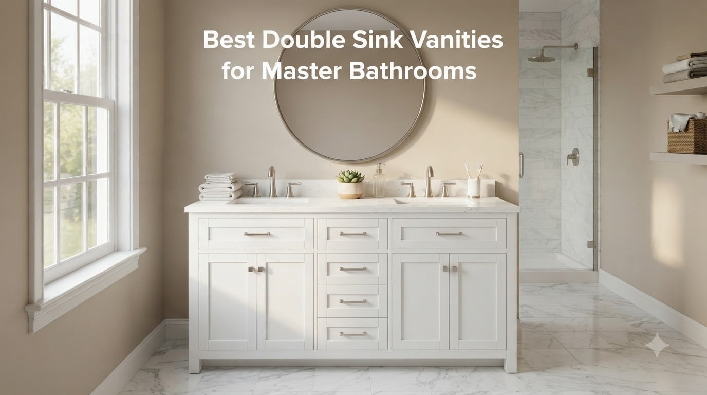 Best Double Sink Vanities for Master Bathrooms